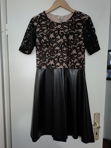 Kurzes kleid oberteil aus - kleid,