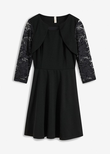 Minikleid mit spitzen - minikleid,