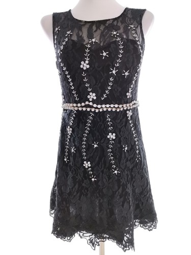 Abend glam mini kleid - glam,