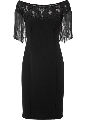 Carmen kleid mit spitze - spitze, gr