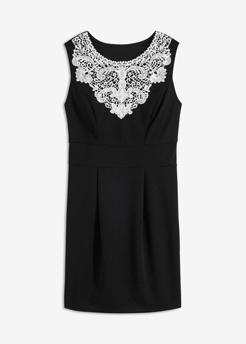 Kleid mit spitze 36 38 - mit, gr.