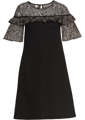 Neu kleid mit spitze 36 - neu, gr.