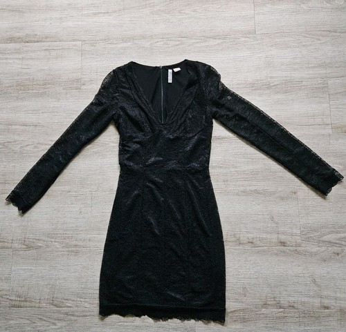 Schwarzes minikleid mit spitze - mit,