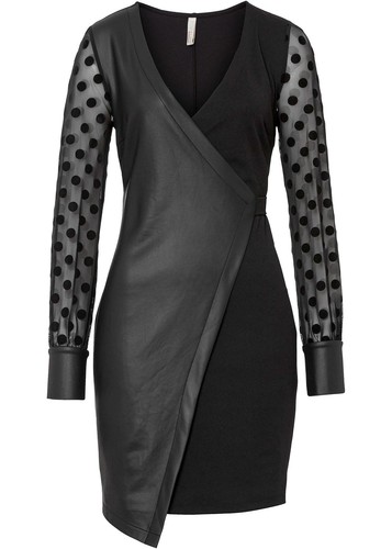 Neu kleid aus lederimitat und - neu,