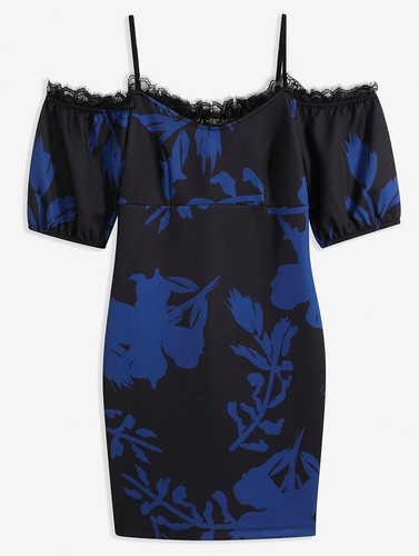 Trägerkleid mit spitze - spitze, gr