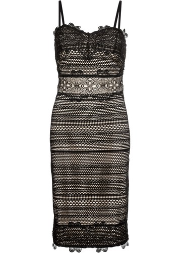 Kleid spitze 36 schwarz - gr.,
